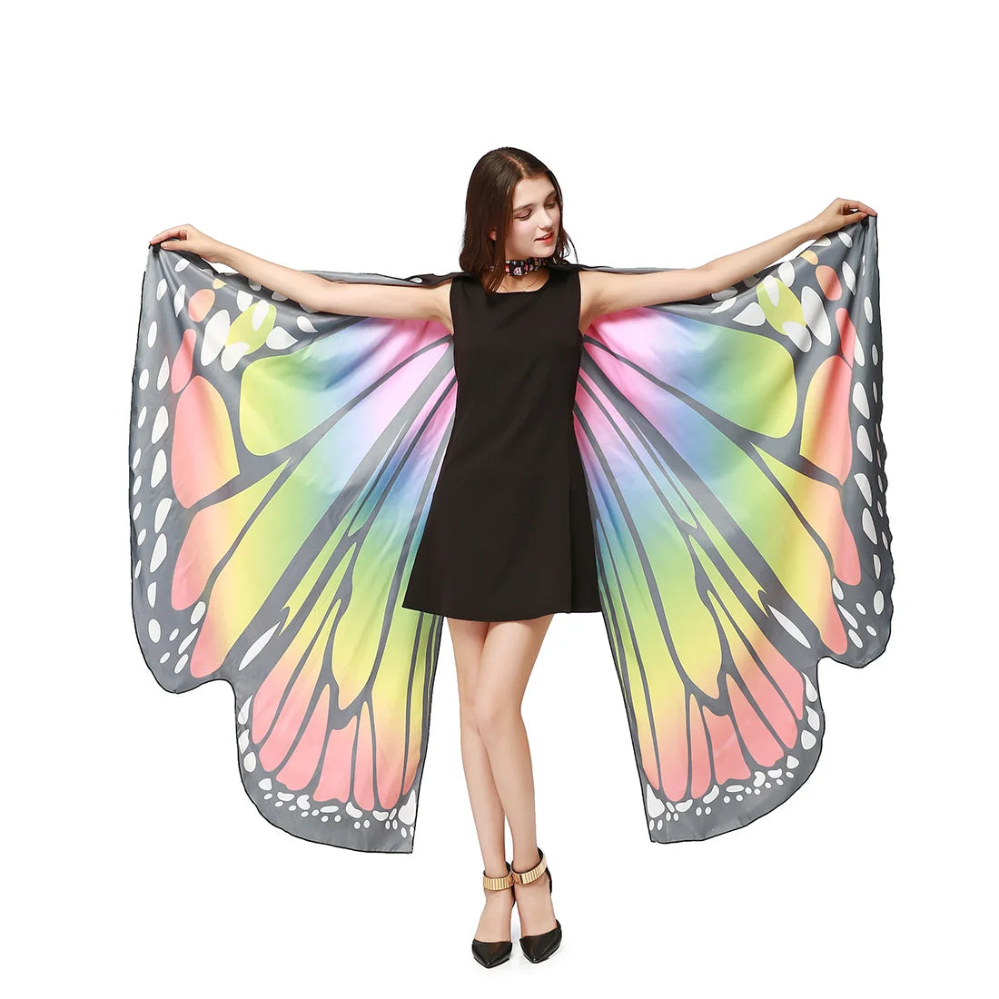 Butterfly Wings Cosplay Costume Cape