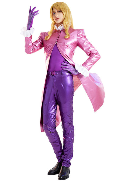 Valentine Cosplay Costume Coat and Trousers Set with Gloves and Belt