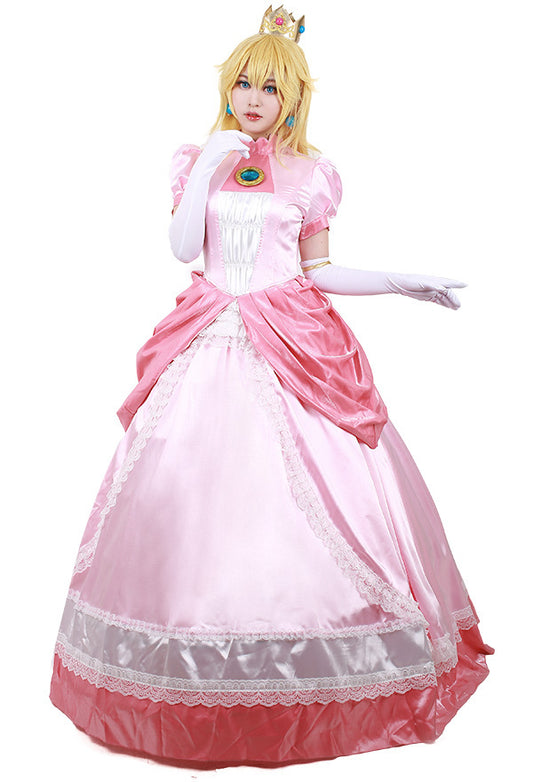 Peach Cosplay Costume Dress