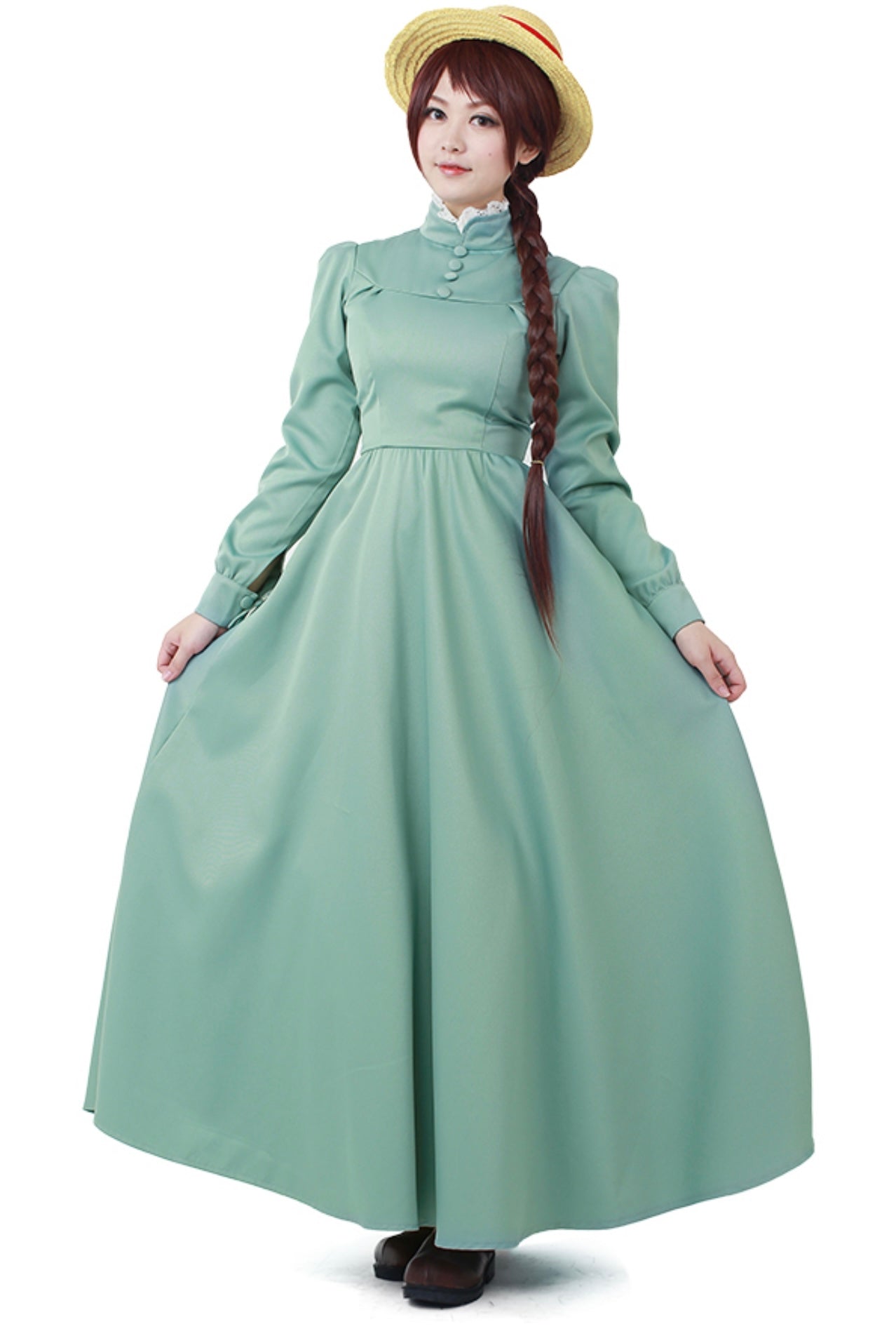 Sophie Hatter Long Dress Cosplay Costume