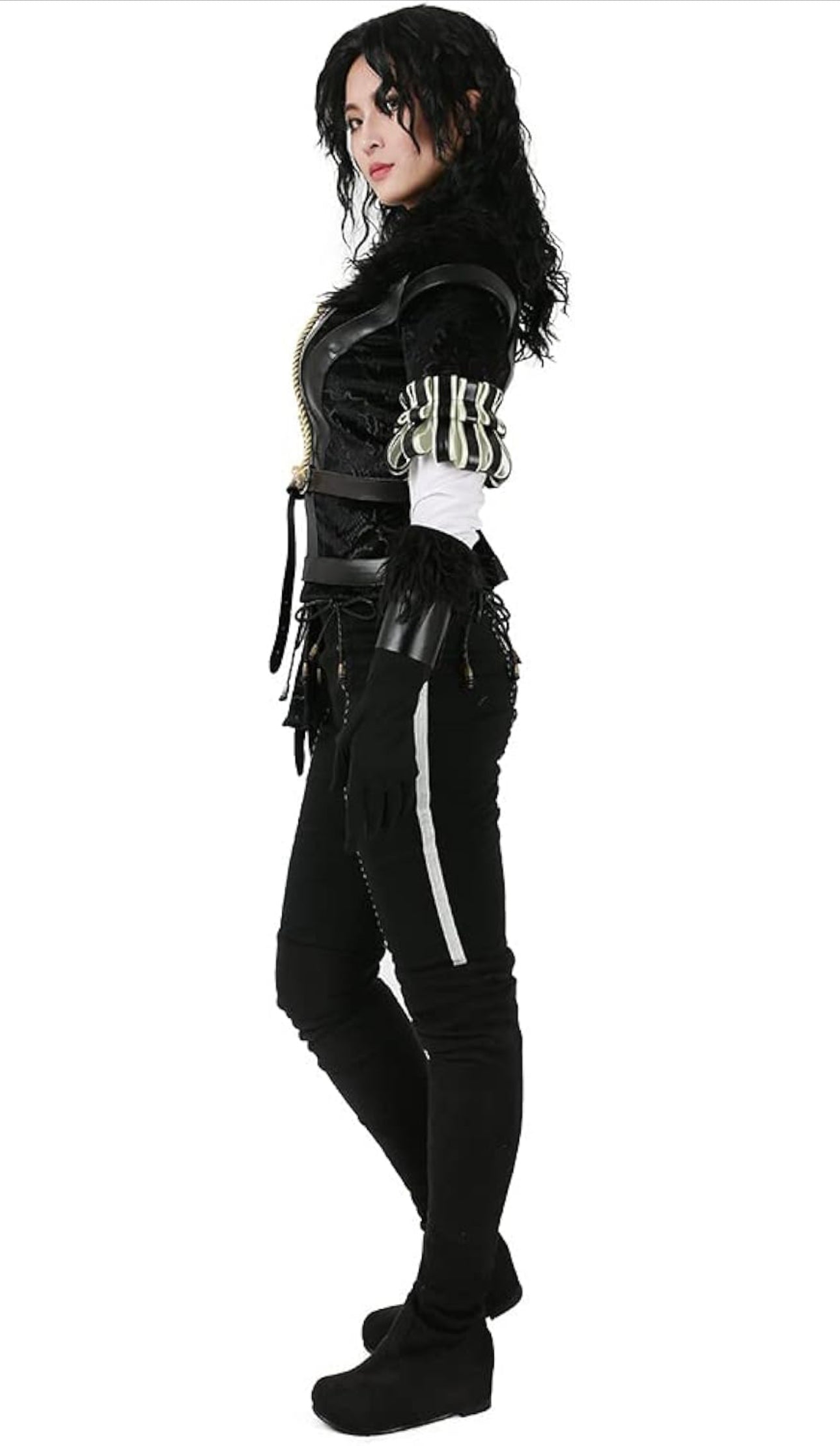 Jacket Pants and Accessories for Witch Cosplay Costume