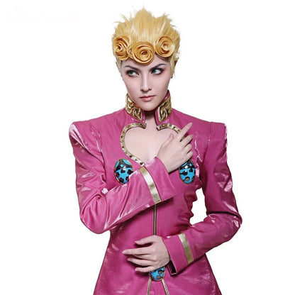 Giovanna JoJos derivative Giorno Cosplay Costume