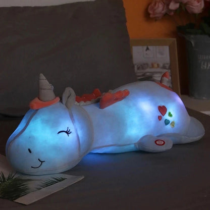 Cute Glowing LED Unicorn Plush Toy