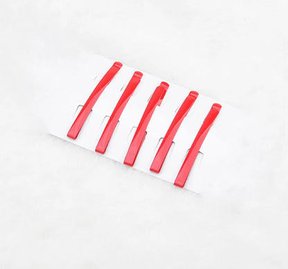 Red 5pcs Hairpins Headwear Accessories Cosplay Props