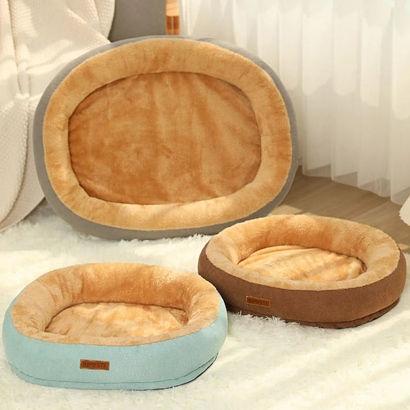 Pet Bed Non-Slip Dog Kennel Sleeping Removable Washable Cushion