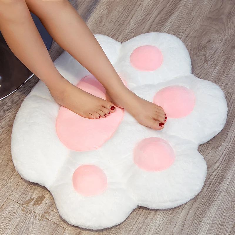 Kawaii Plush Bear Paw Chair Sofa Cushion Paw Pillow