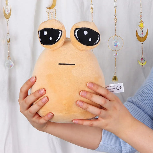 Pou Plush Cartoon Alien Toy – Kawaii Stuffed Animal Doll