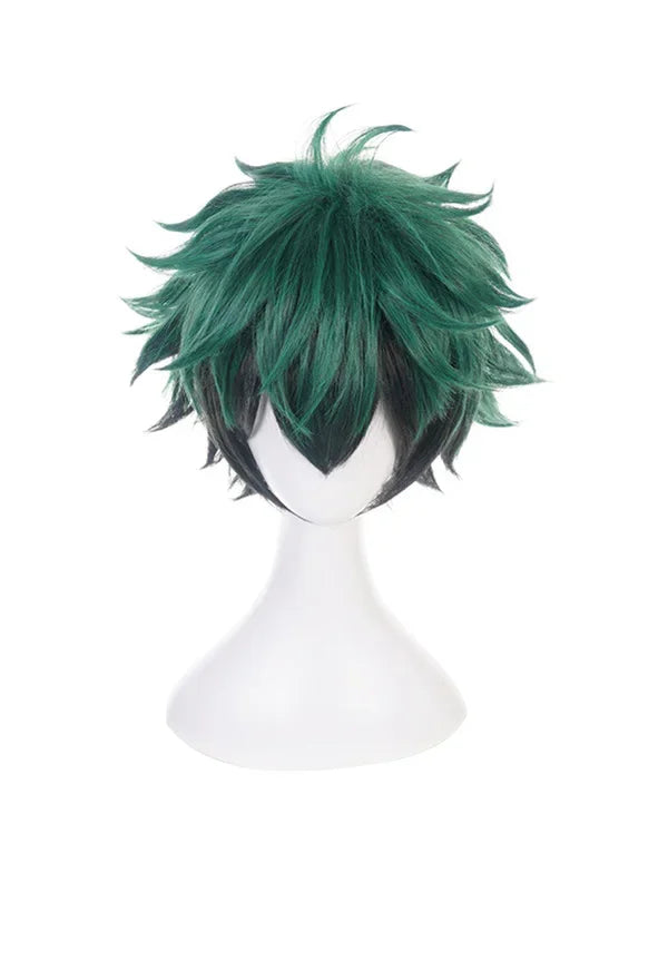 Anime wig for Hero Cosplay Green Wig