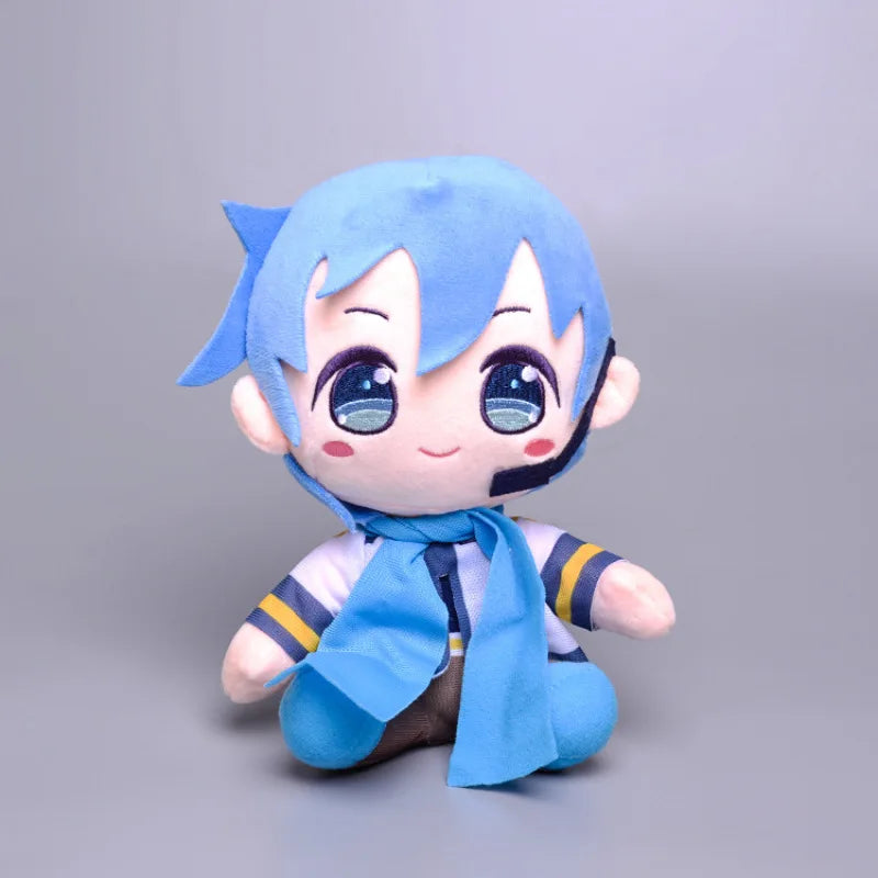 Hatsune Miku Sun flower KAITO Figurines toy Plush Dolls