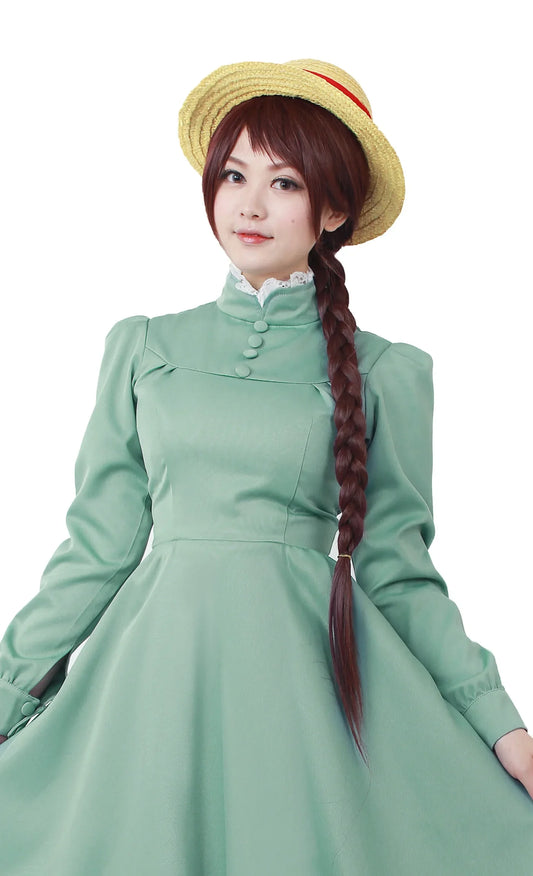 Sophie Hatter Long Dress Cosplay Costume