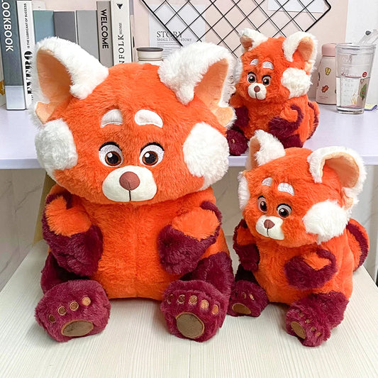 Red Panda Plush Toy - Adorable Soft Cuddly Stuffed Animal - Perfect Xmas Gift for Girls Disney Turning Red