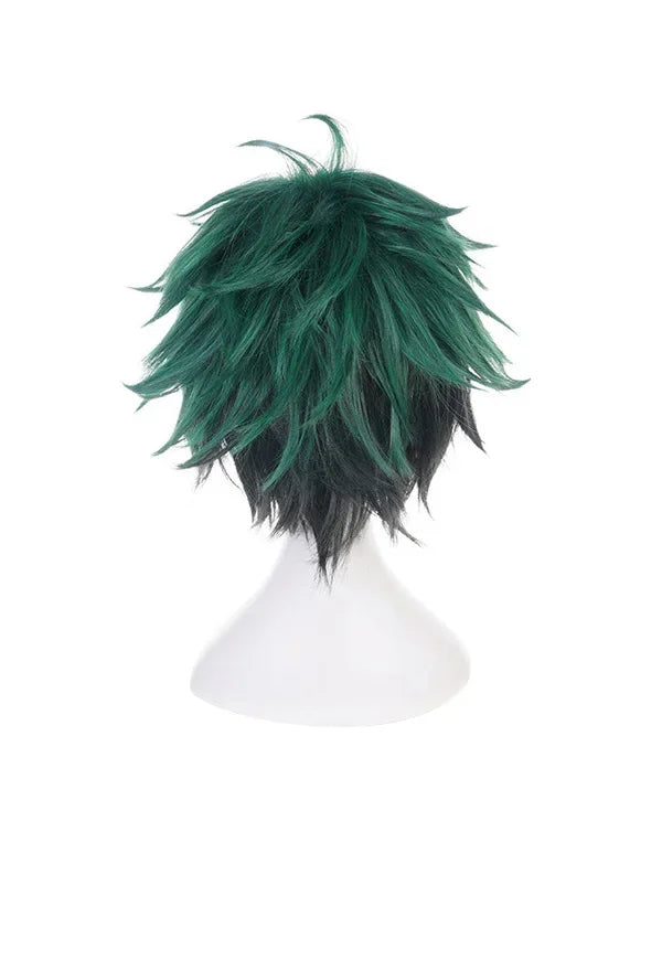 Anime wig for Hero Cosplay Green Wig