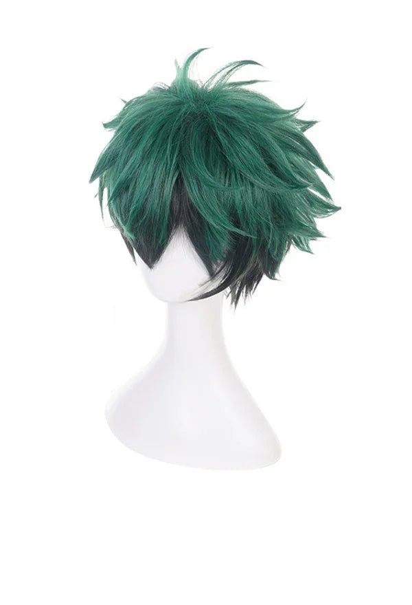 Anime wig for Hero Cosplay Green Wig