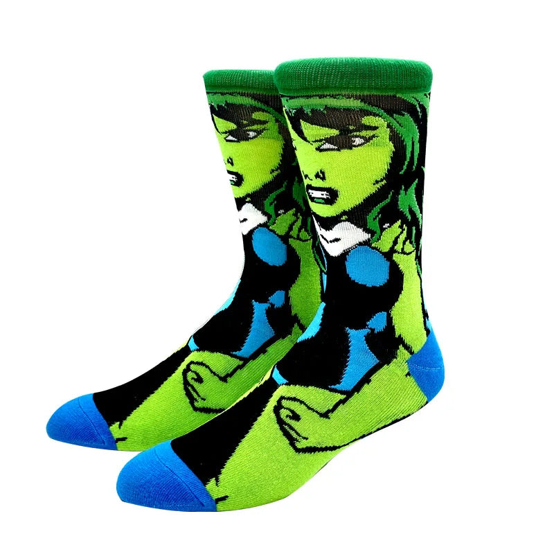 Long Anime Socks Knee-High Cosplay Calf Personality Socks