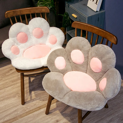 Kawaii Plush Bear Paw Chair Sofa Cushion Paw Pillow